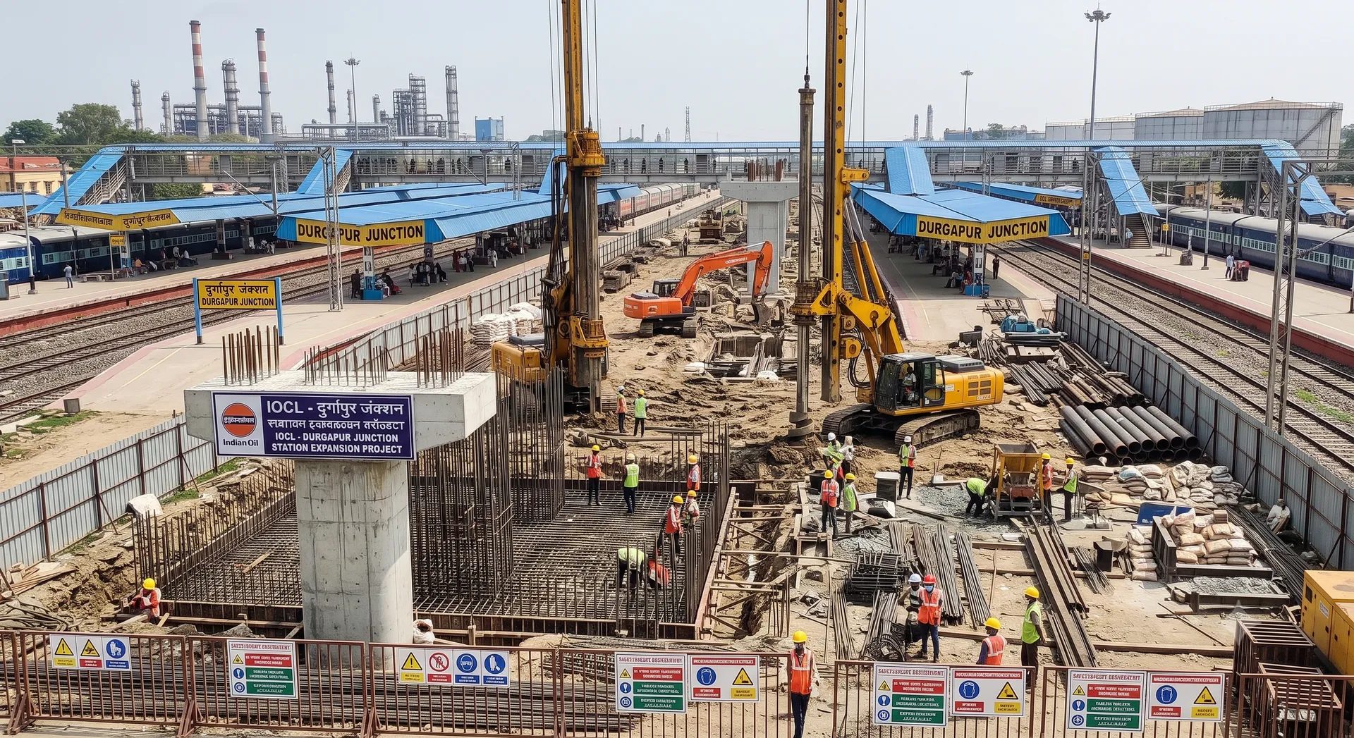 Durgapur Junction IOCL Expansion